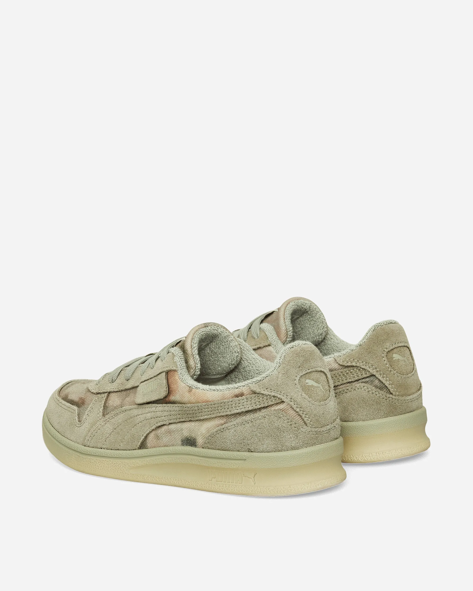 KidSuper Indoor Distressed Sneakers Khaki Streetwear