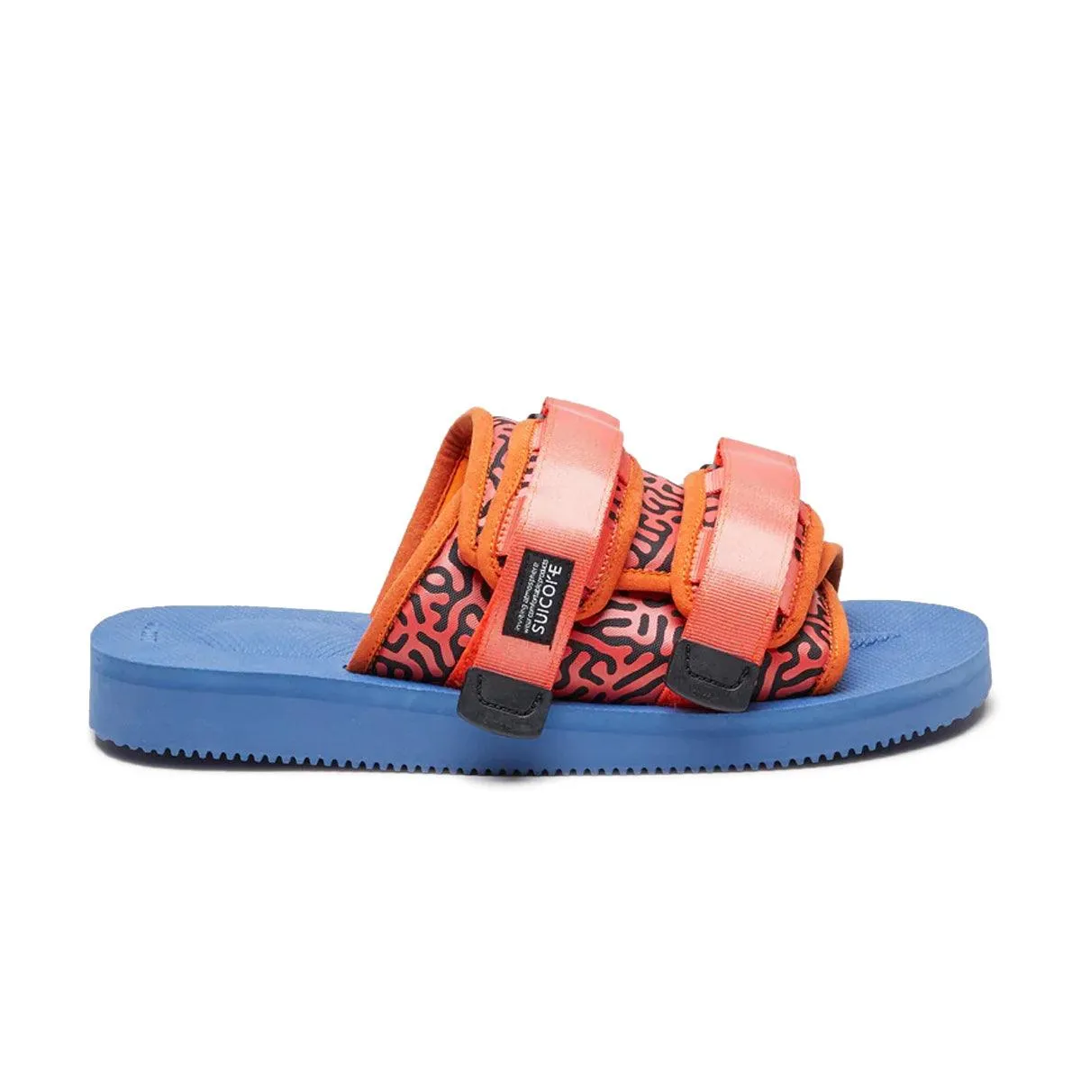 MOTO-Cab-PT06 'Orange Navy' platform shoes Shock-absorbing