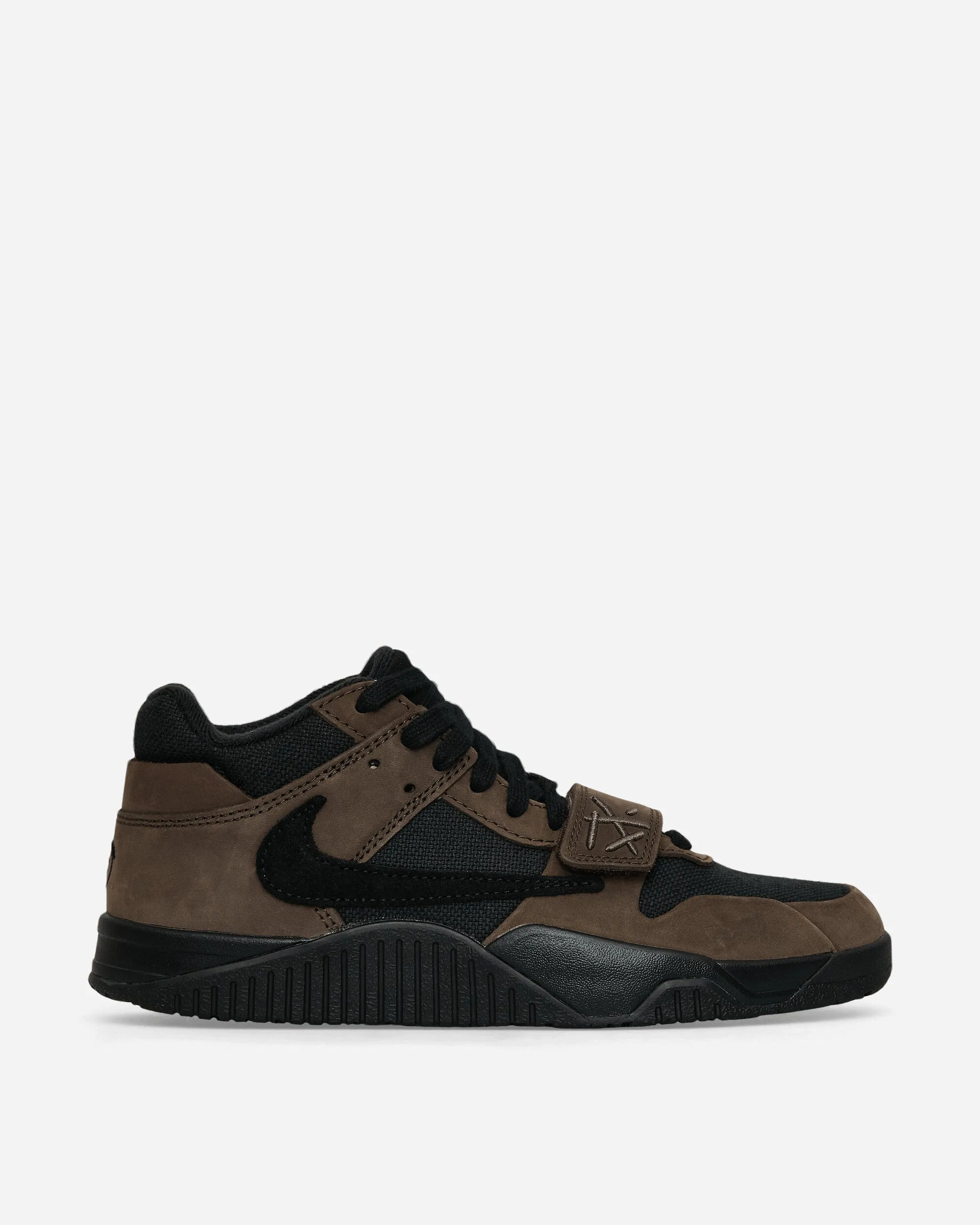 Vulcanized Sole Modern Utility Travis Scott CJ1 T-Rexx Sneakers Black / Dark Mocha