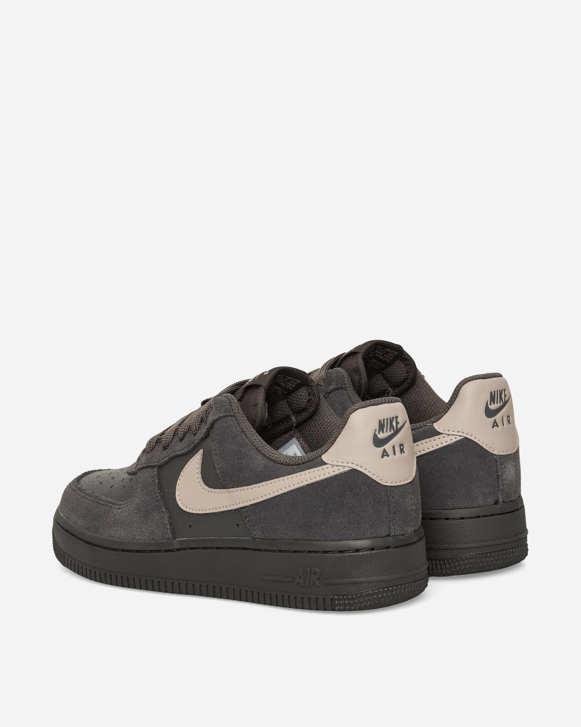 Women's Air Force 1 Low Sneakers Medium Ash / Off-Noir / Malt All-day Grip Walk Utility