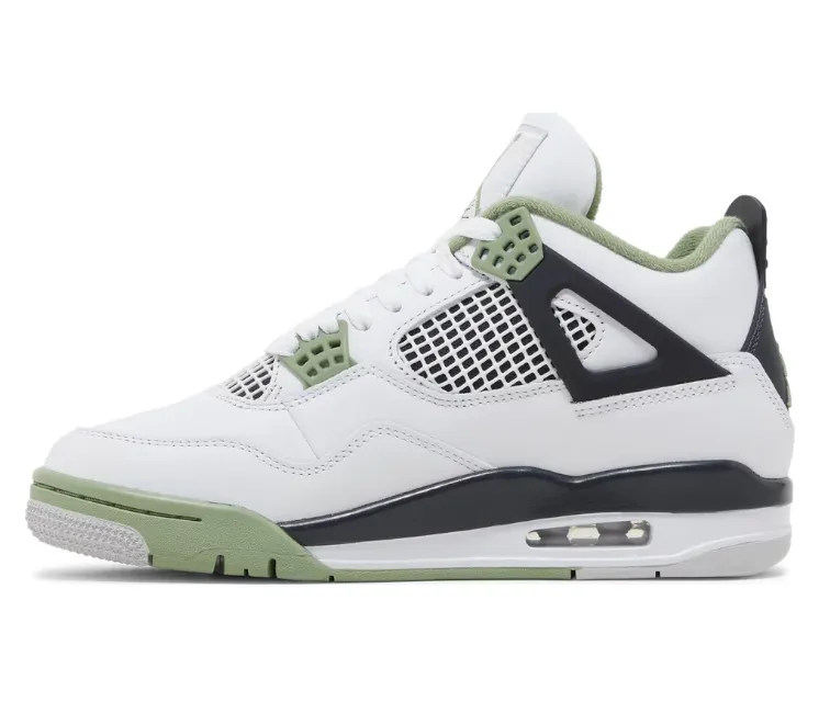 Women's Nike Air Jordan 4 Retro (Seafoam) FoamMidsole