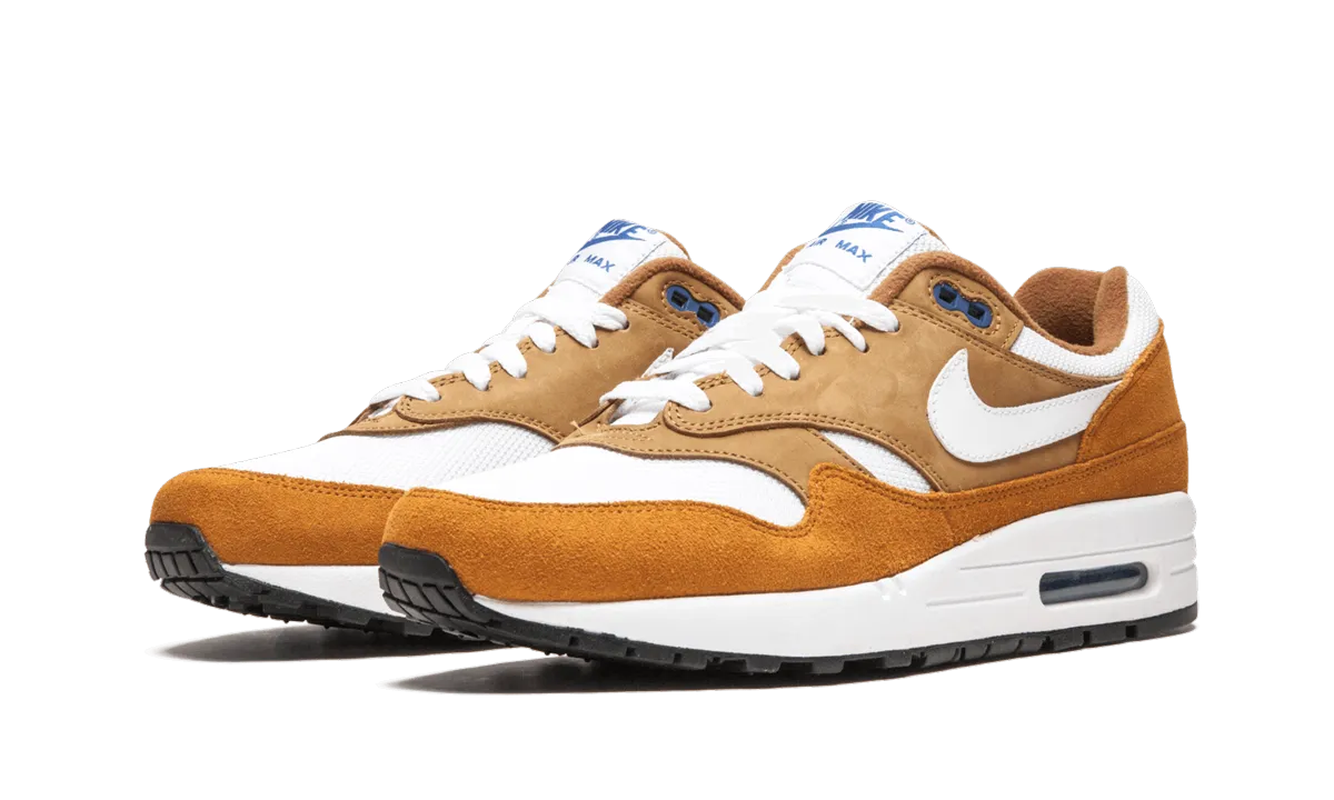 Air Max 1 Premium Retro "Dark Curry" urban running shoe utilization running for muscle strength