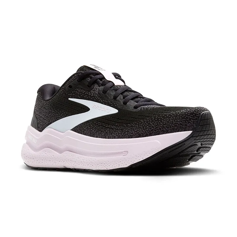 Women's Ghost Max 2 Black/White/Orchid Ice soccer shoes odor - resistant treatment shoes