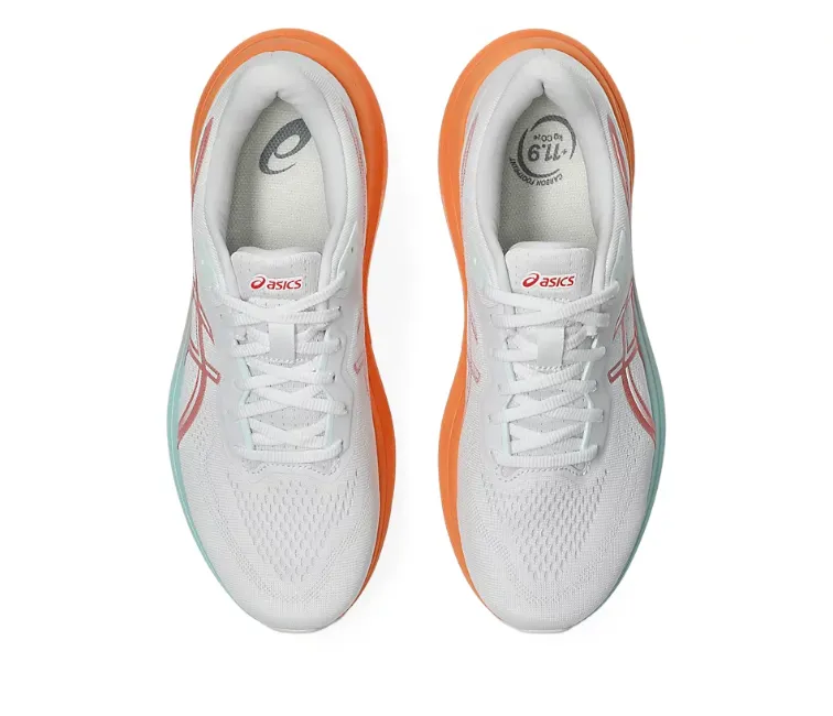 Neutral Stance Platform Men's Asics GT-1000 13 (White/Coral Reef)