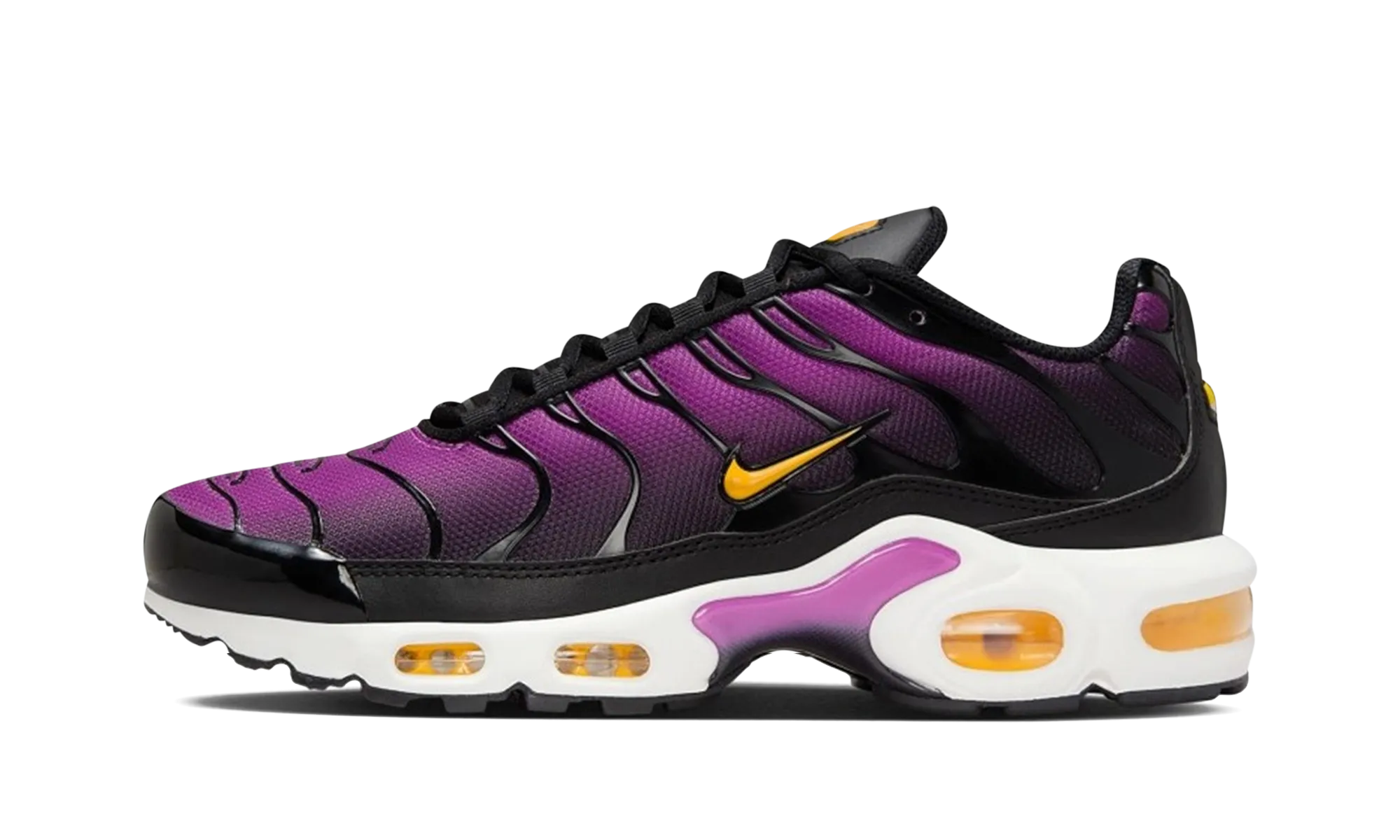 fast running shoe performance Performance Air Max Plus WMNS "Black Laser Orange White Hyper Violet"