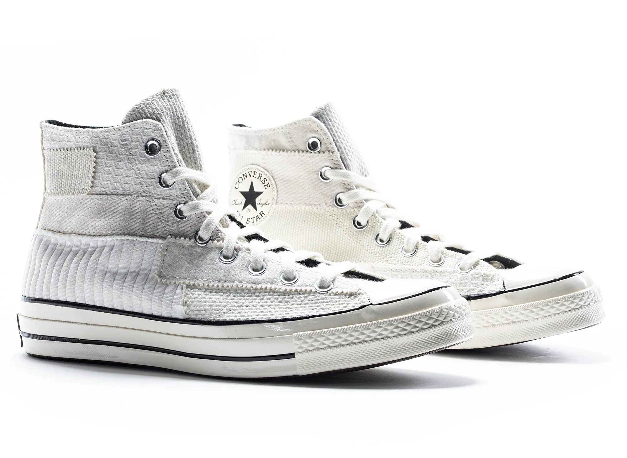 Converse 70 Hi Patchwork in Cream athletic chic Streamlined ease