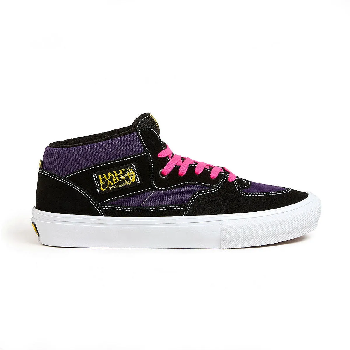 Slip-resistant durability Sporty lining Skate Half Cab 'Black Purple'