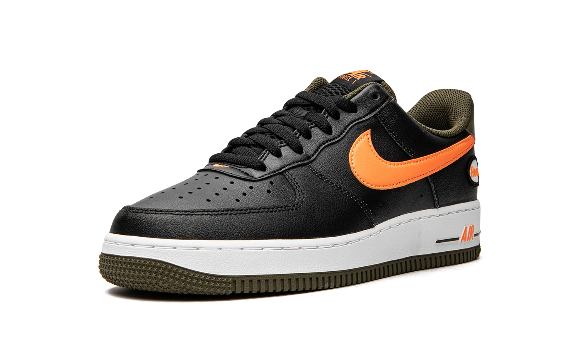 Air Force 1 Low "Hoops Black University Gold" Foot Arch Support Soft Step