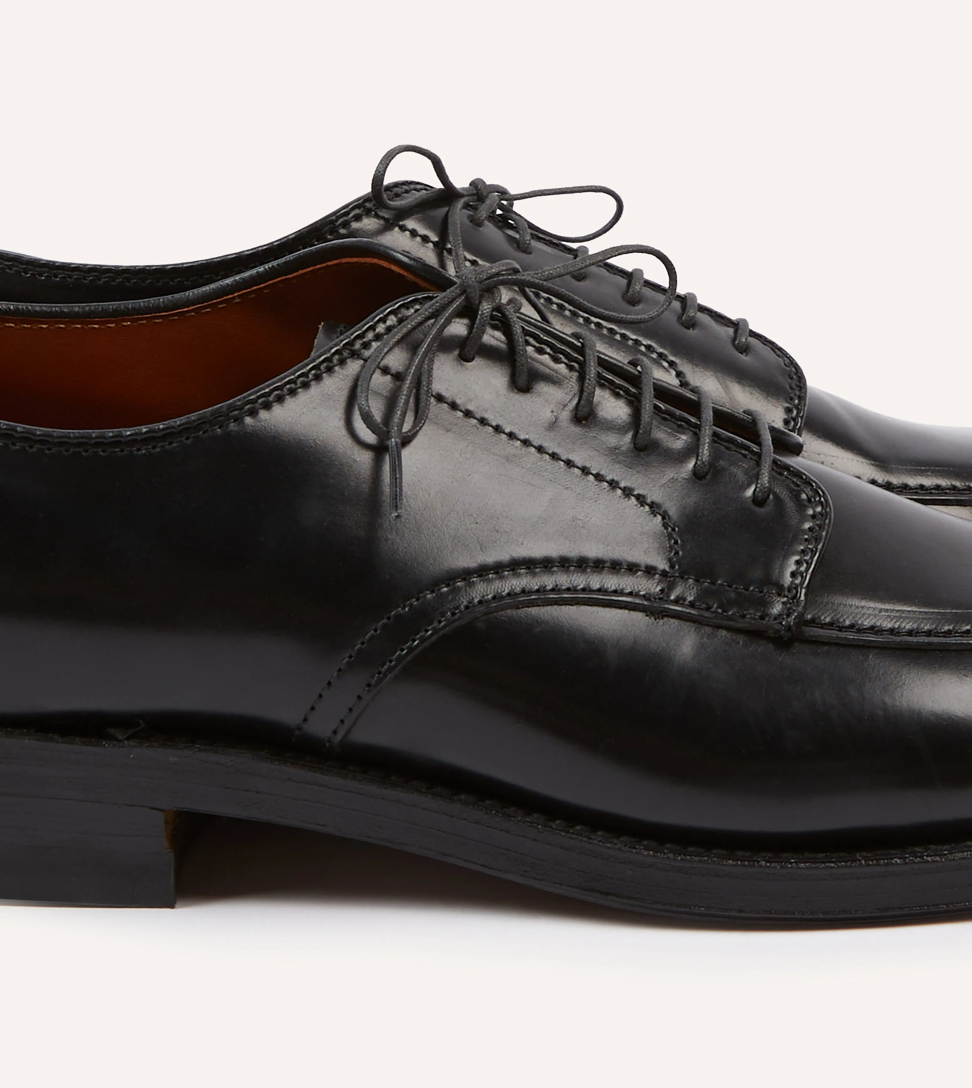 Alden Black Cordovan Algonquin Blucher Evening Gala Comfort Fit