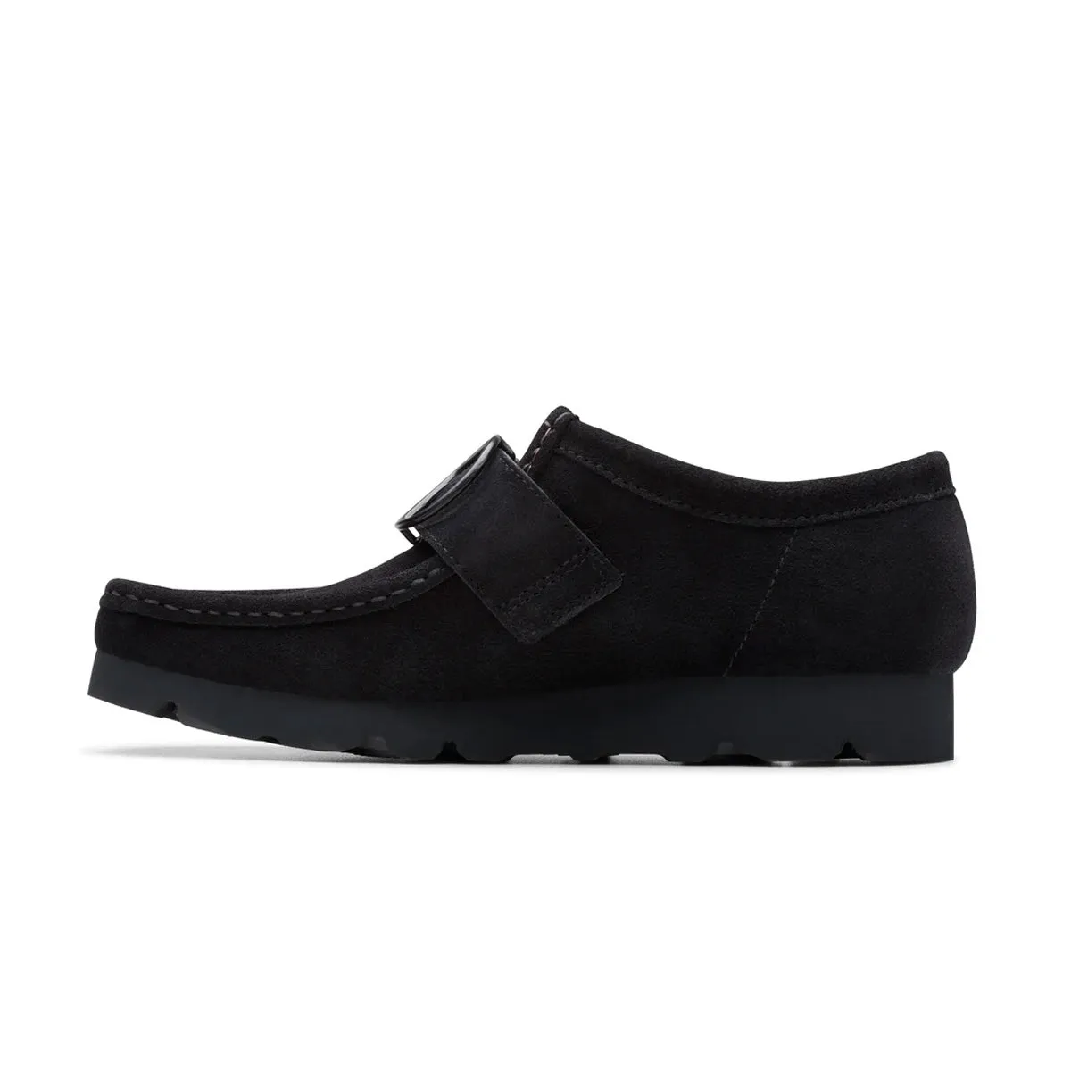   NEEDLES Walla Strap Low 'Black Suede' Toddler adults'