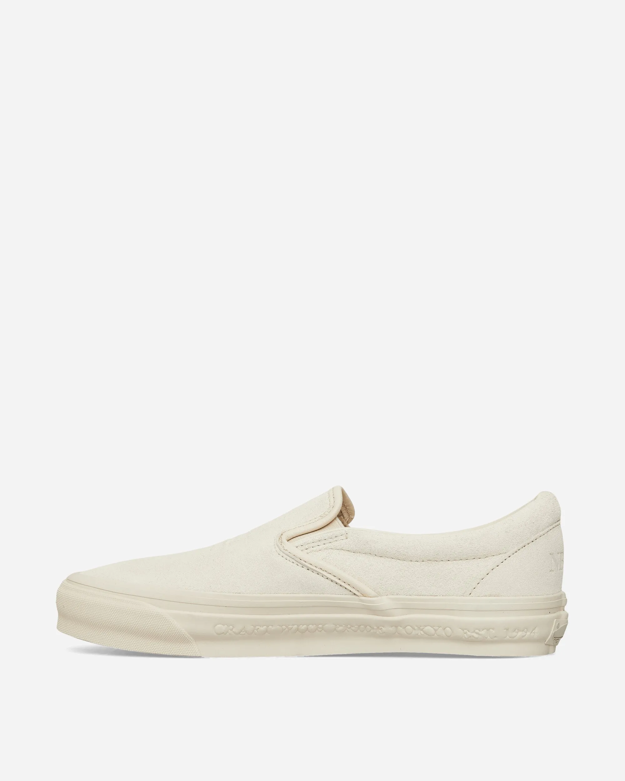 Anti Odor Fabric Neighborhood Slip-On 98 Sneakers Natural