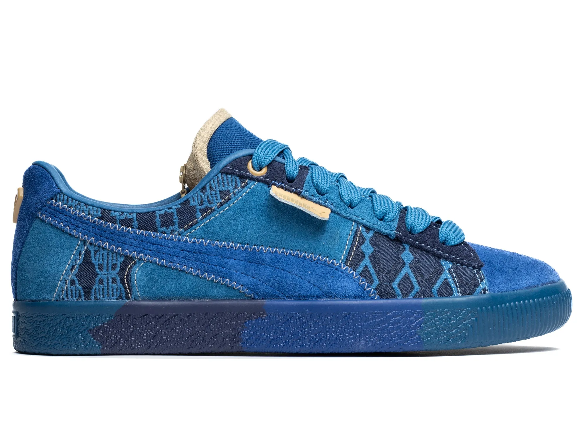 Fiber Mix Peak Step Puma x Dapper Dan Clyde Pre-Game Runway