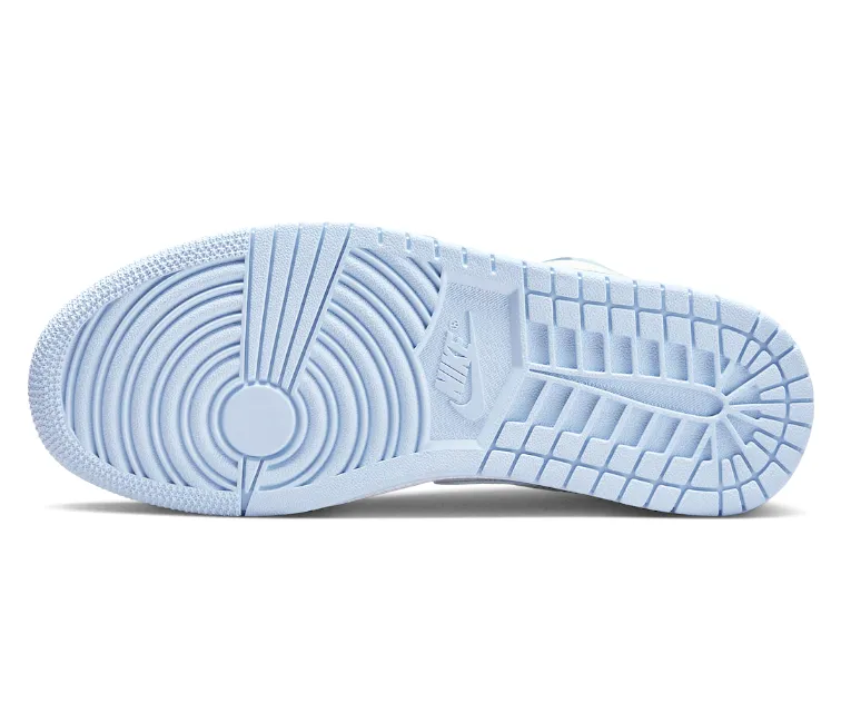 Core Cushion Heat Dissipating Layers Women's Nike Air Jordan 1 Low (White/Ice Blue)
