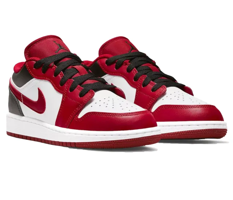 GS Nike Air Jordan 1 Low (Bulls) Indoor style Casual flexibility
