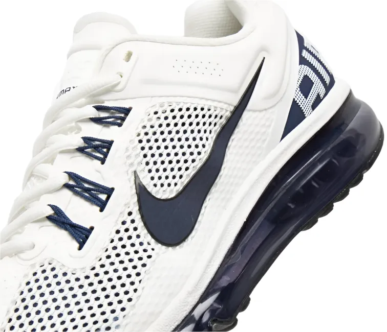 Urban Stylewear Water Resistant Lining Men??s Nike Air Max 2013 (White/Navy)