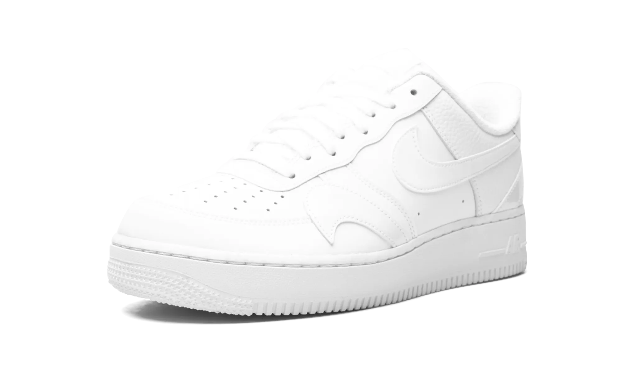 Air Force 1 '07 LV8 "Misplaced Swoosh - Triple White" Street Friendly Shock Dispersing Plate