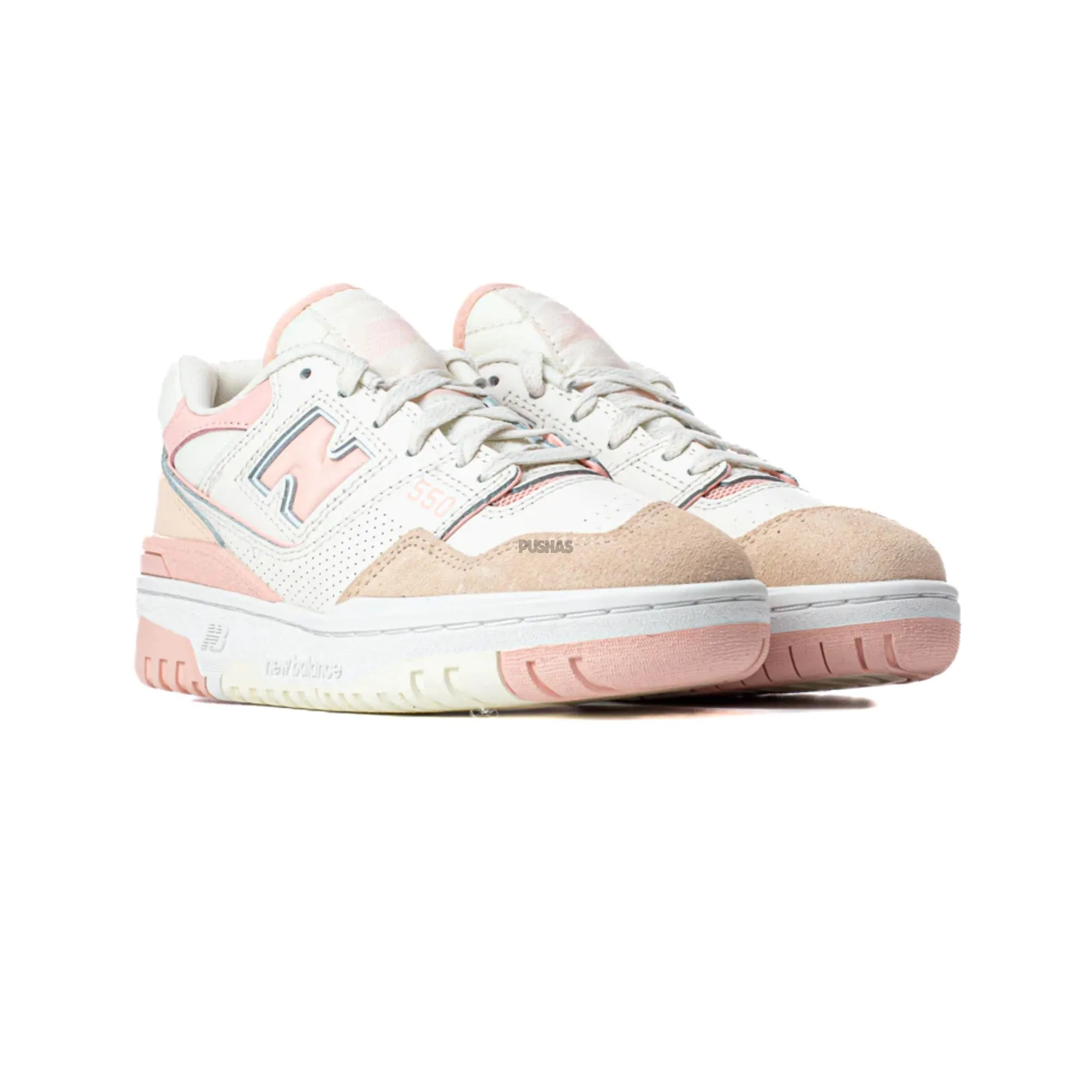 New Balance 550 'Pink Haze' Womens (2022) Muddy running Well   Ventilated