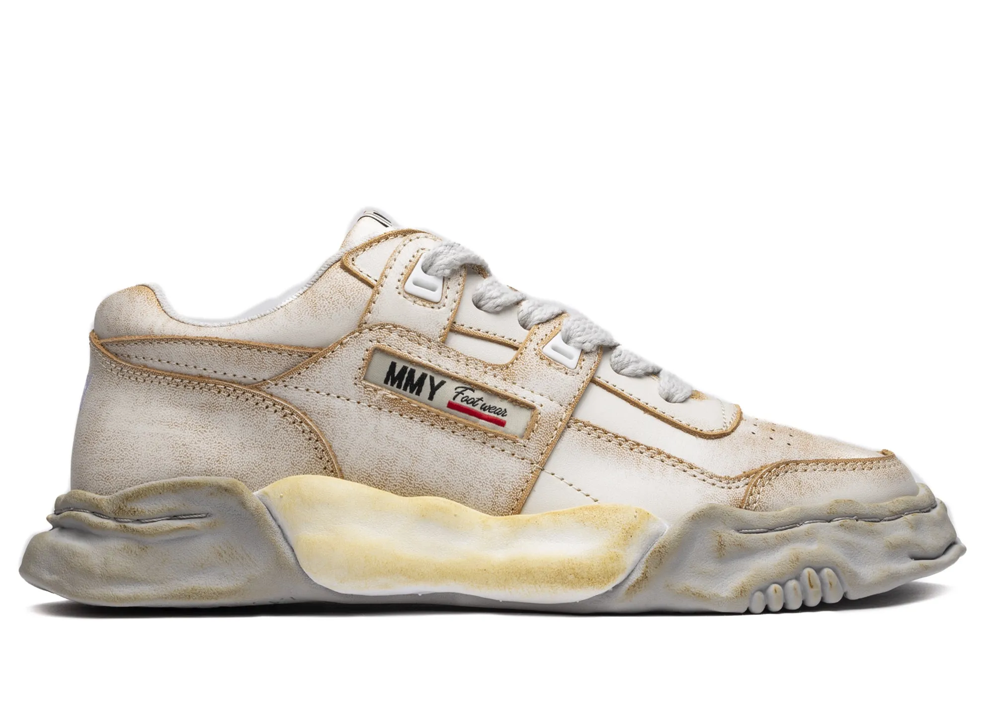 Slip Safe Maison Mihara Yasuhiro Leather Parker OG in White