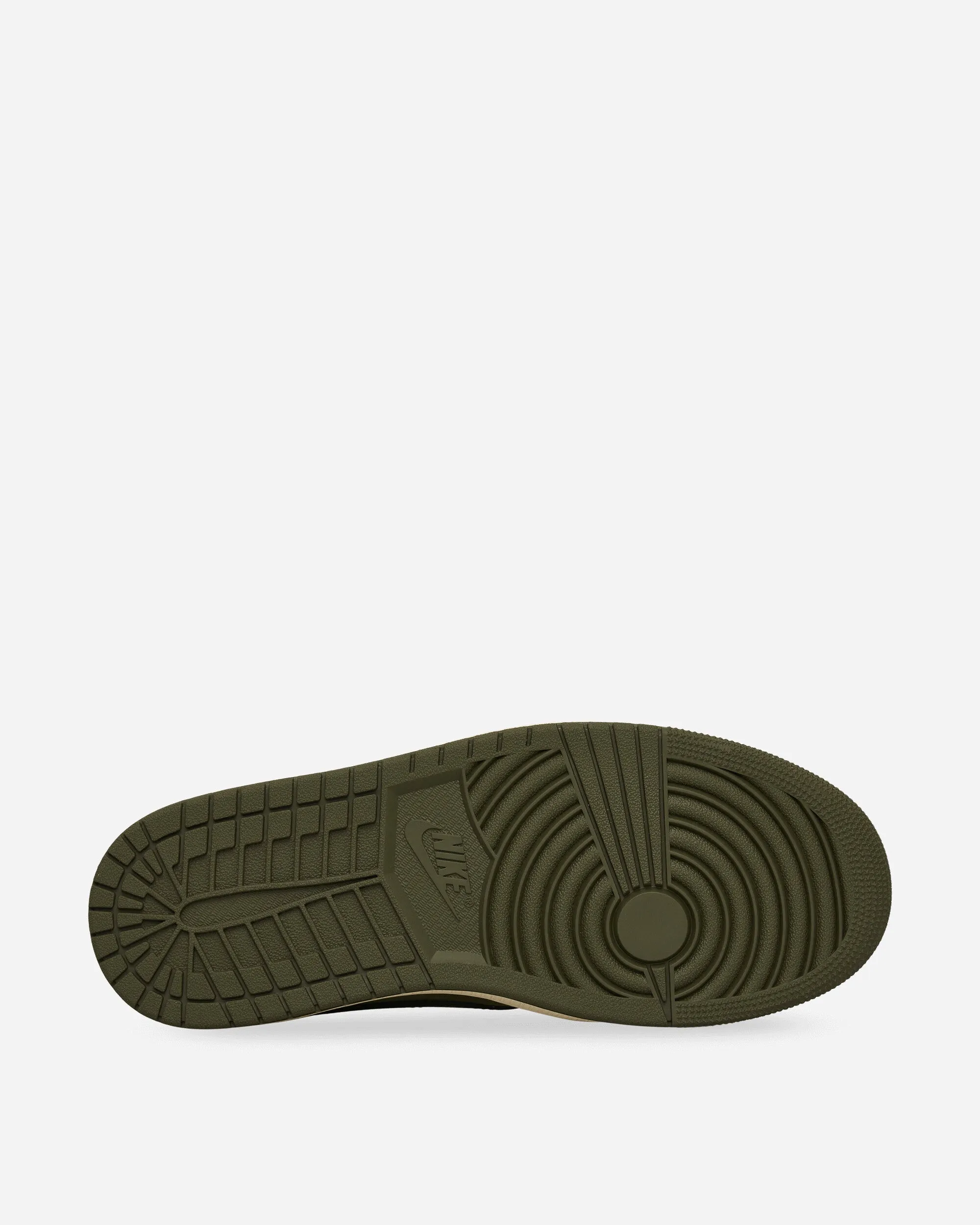 Slip Resistant Design Compression Balanced Midsole Travis Scott Air Jordan 1 Low Sneakers Medium Olive