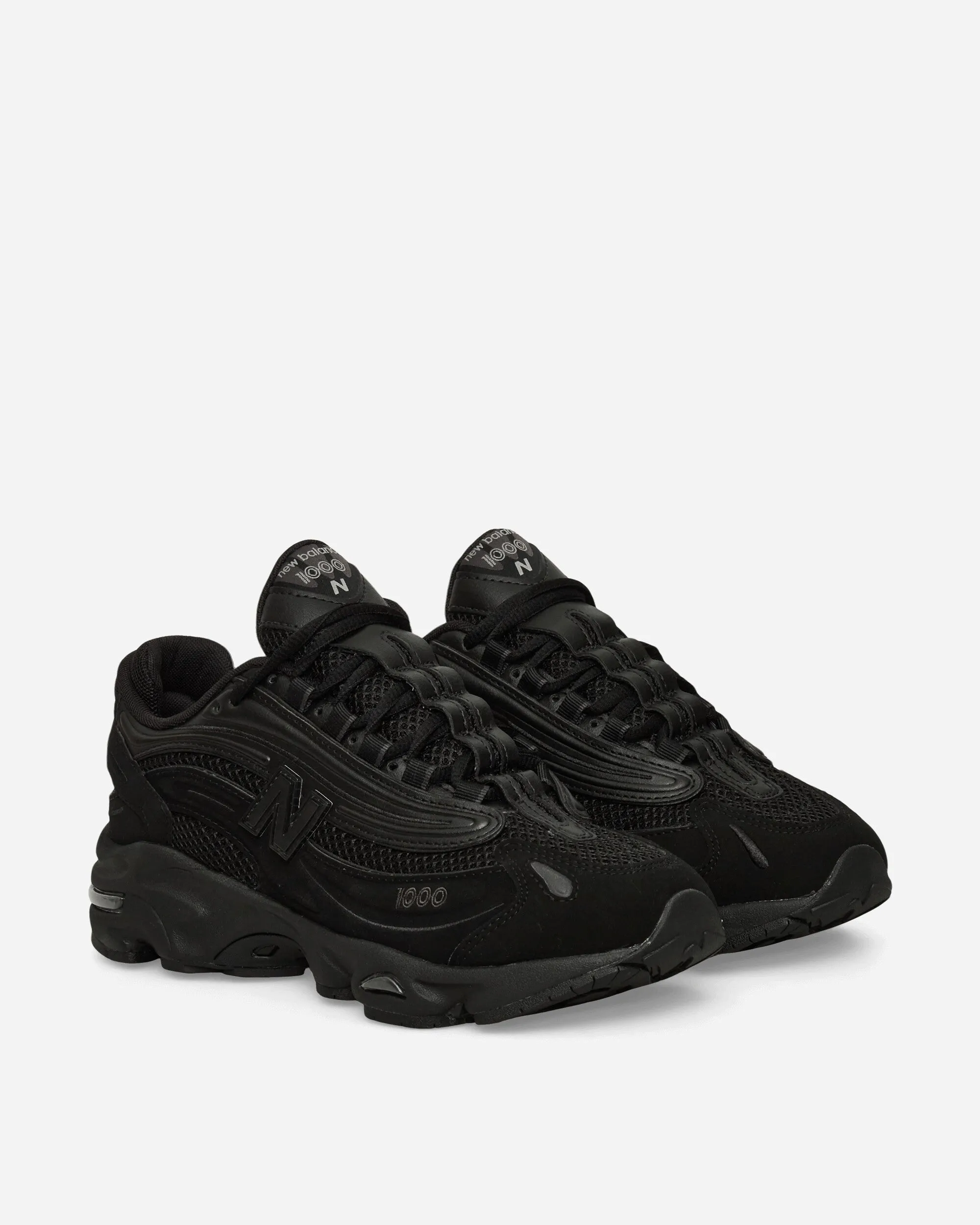 1000 Sneakers Black Resilient Grip