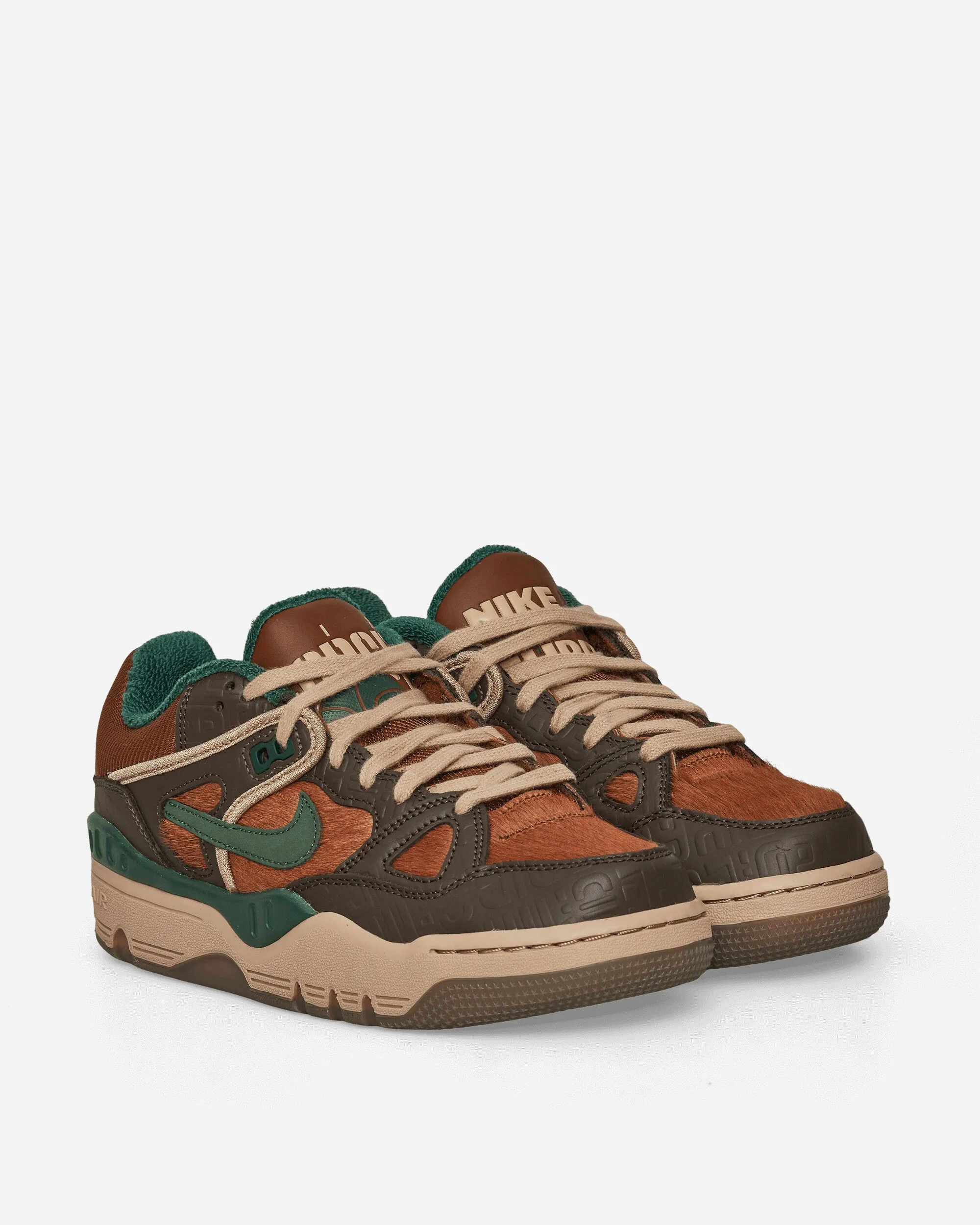 Anti Slip Insole NIGO Air Force 3 Low Sneakers Baroque Brown / Pecan