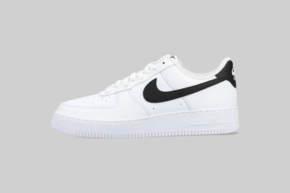 Power Stride Nike Air Force 1 '07 'White and Black'