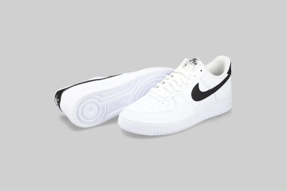 Nike Air Force 1 '07 'White and Black' Elastic Sling