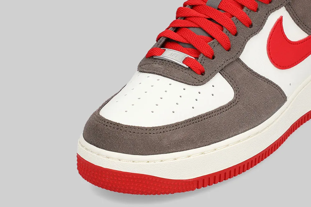 Nike Air Force 1 Low '07 LV8 'Cave Stone and University Red' Energy Boost Road grip
