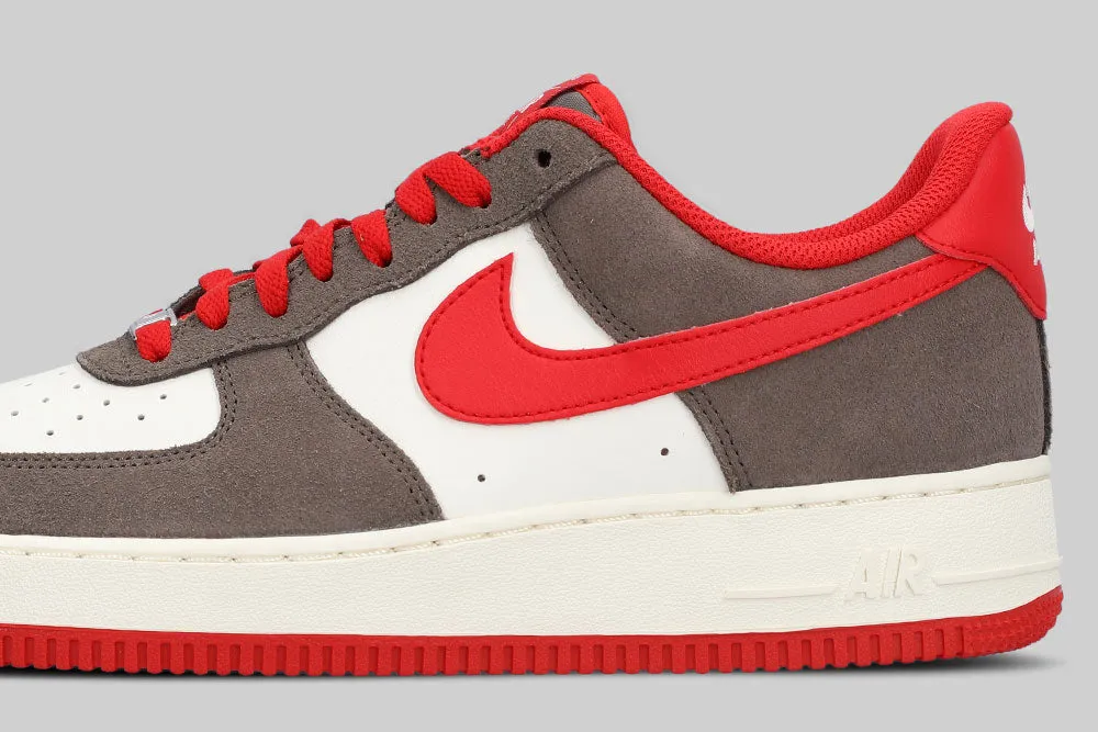 Nike Air Force 1 Low '07 LV8 'Cave Stone and University Red' Every Walk Outdoor Day