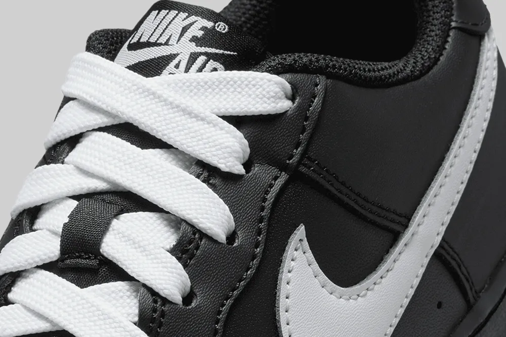 Ergonomic Heel Counter Nike Air Force 1 LV8 'Black and Medium Gum Brown' (GS)