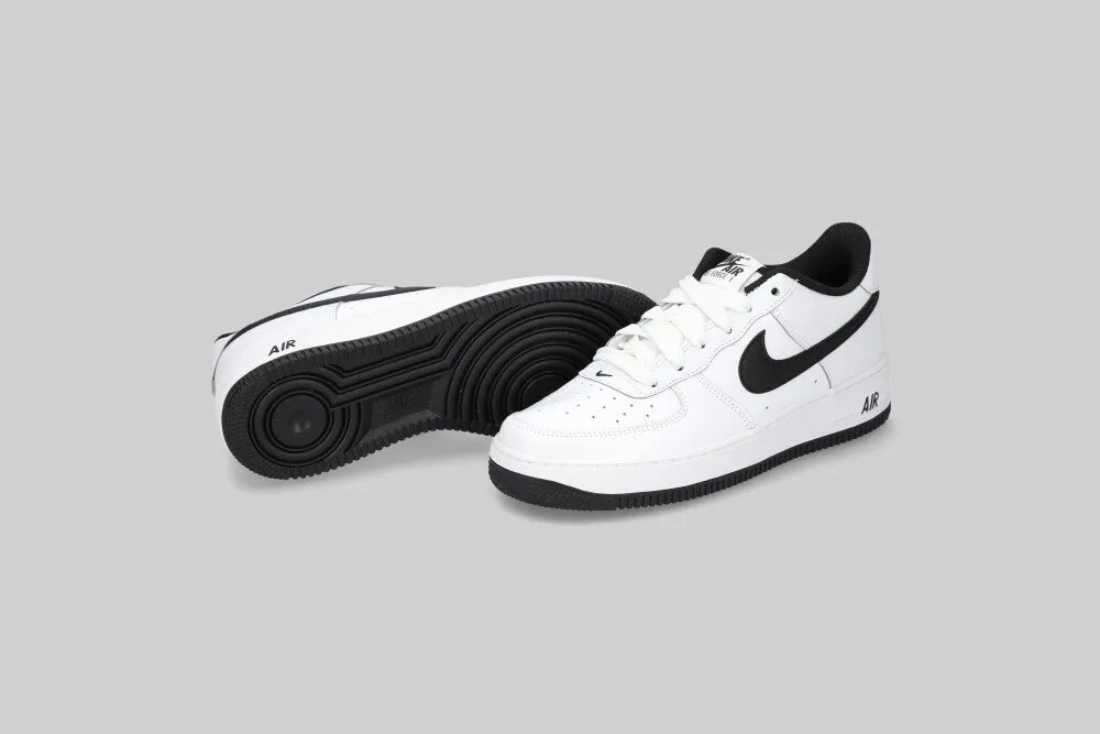 Nike Air Force 1 LV8 'White and Black' (GS) Kevlar Reinforced Thread