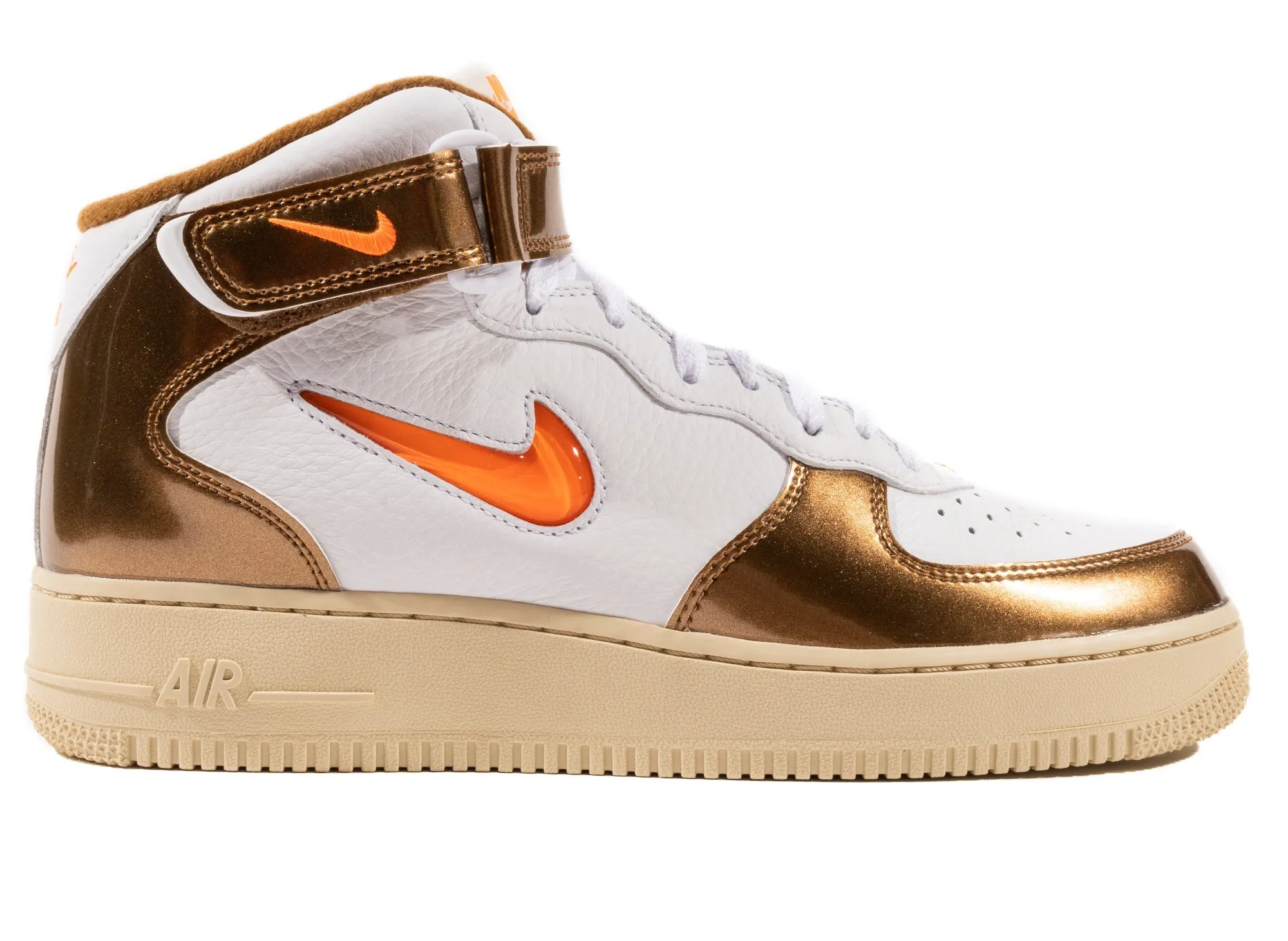 Nike Air Force 1 Mid QS 'Ale Brown' Breathable City Adventure Air Boost
