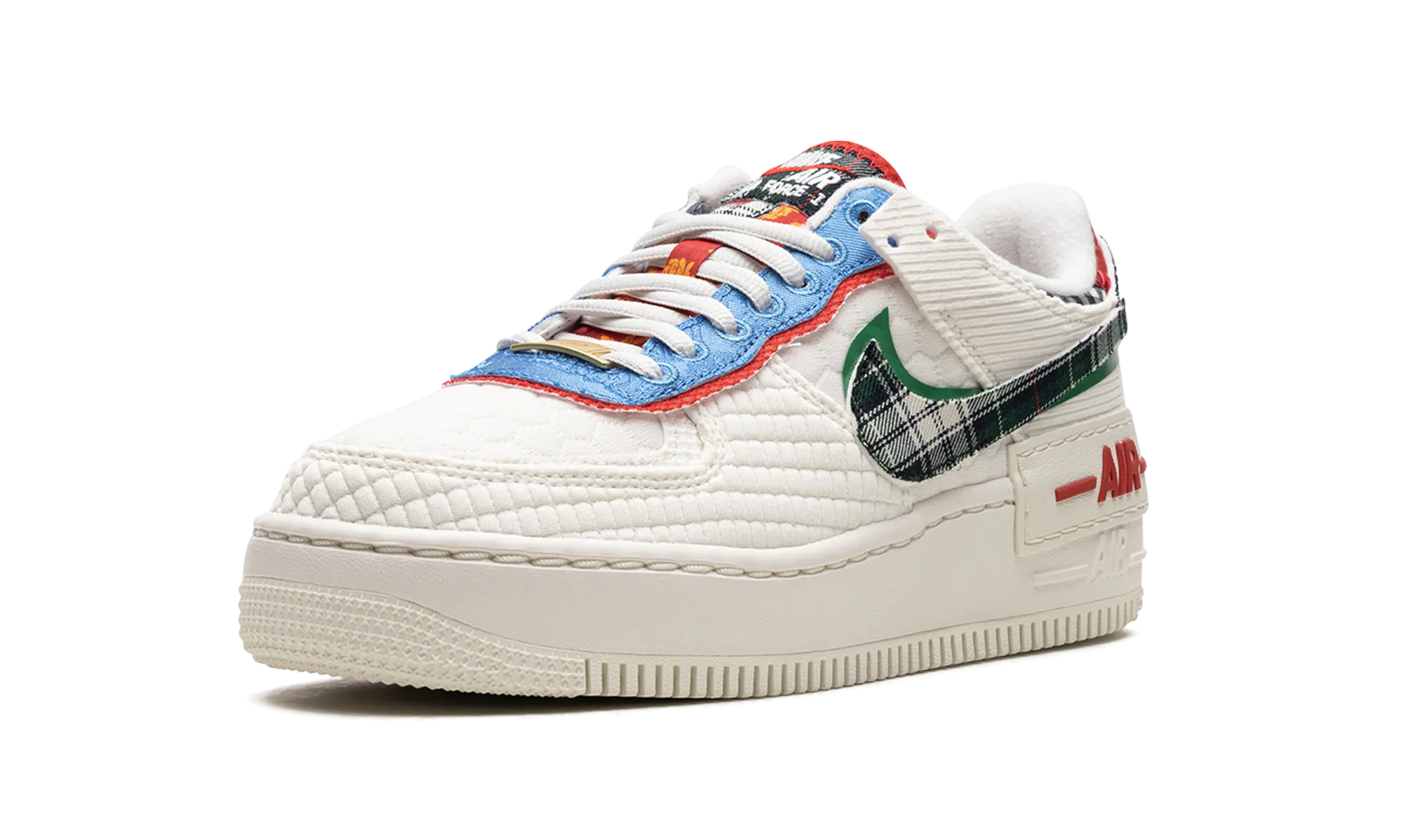 NIKE AIR FORCE 1 SHADO WMNS "Multi-Material" Quick Footwear