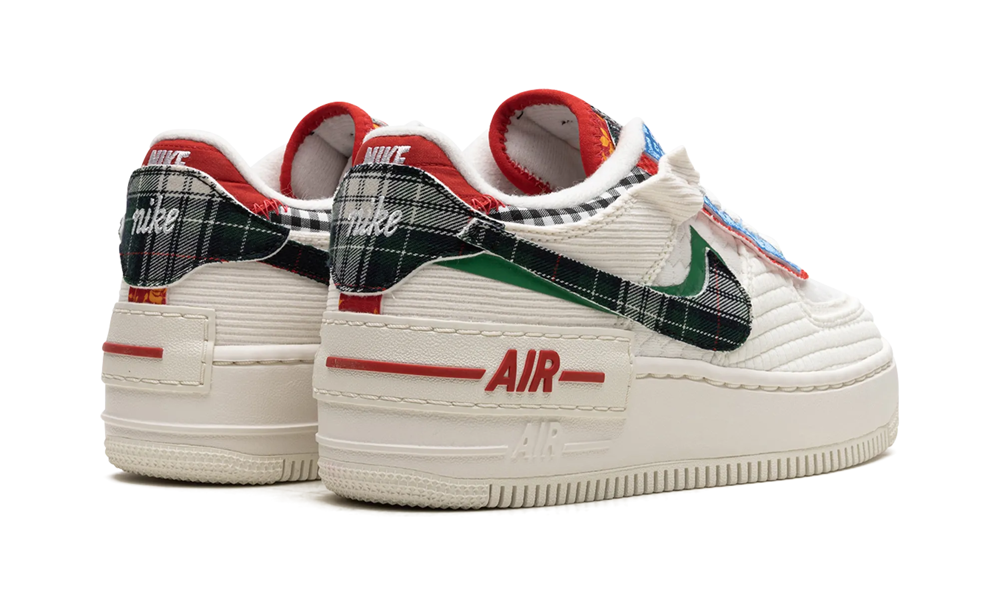 Unbeatable comfort Resilient Design NIKE AIR FORCE 1 SHADO WMNS "Multi-Material"