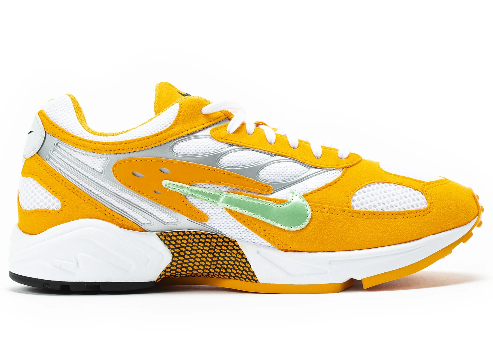 Nike Air Ghost Racer 'Orange Peel' Ventilated Mesh Sunny Walks Family Fit