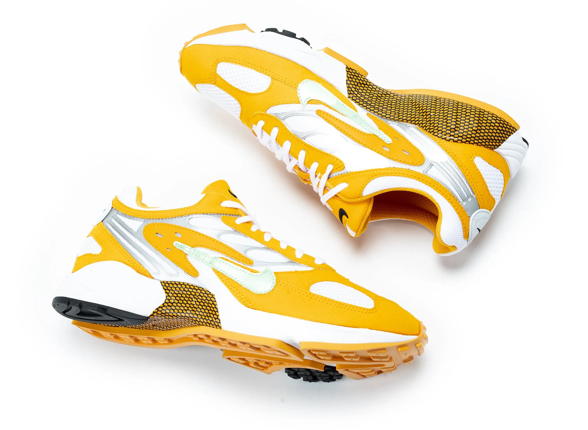 Nike Air Ghost Racer 'Orange Peel' Supportive structure
