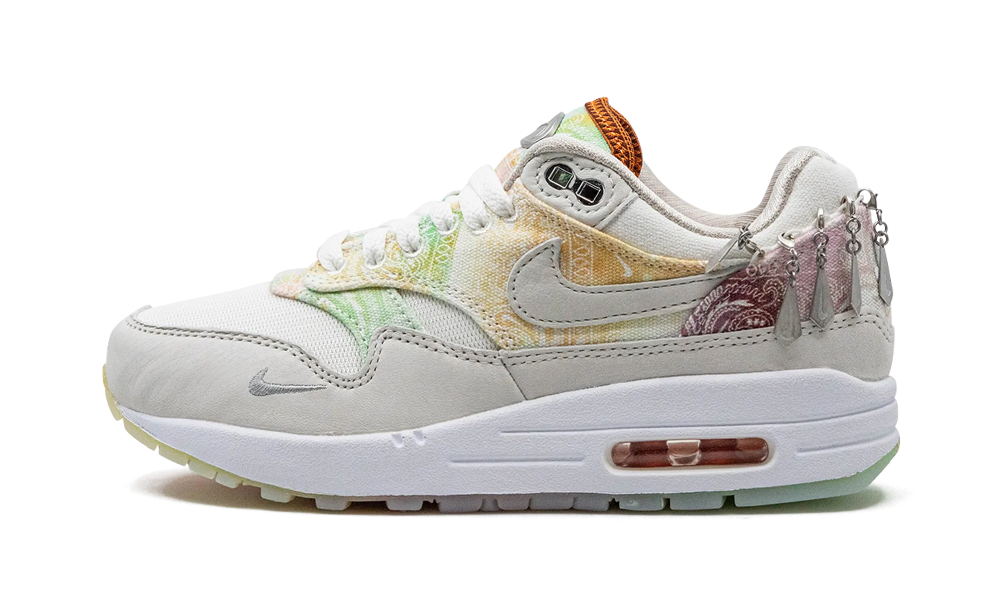 snug fit shoes NIKE AIR MAX 1 '87 WMNS "White Phantom Mint Foam"