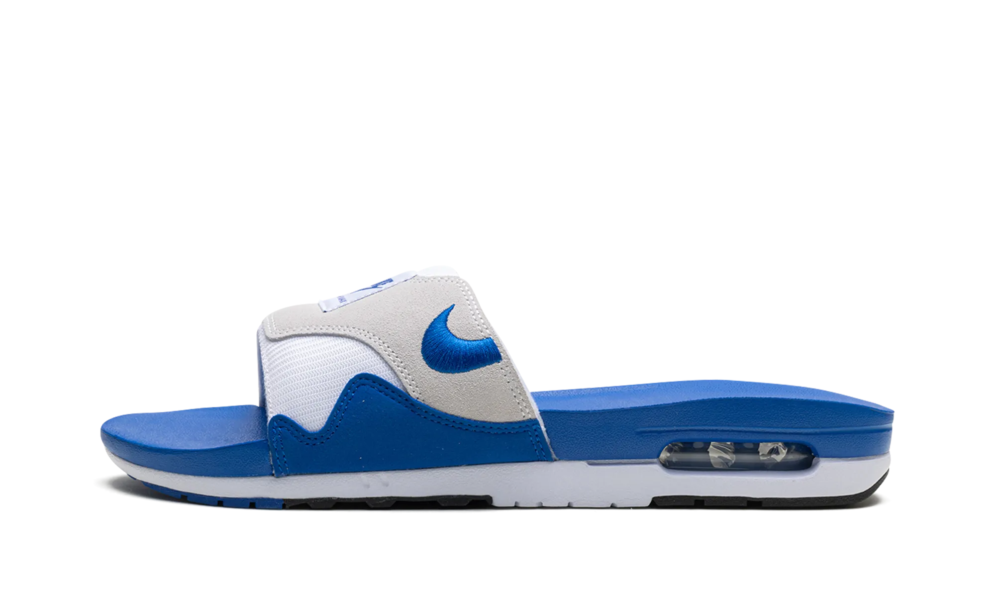 Nike Air Max 1 Slide "Royal Blue" padded - collar running gear