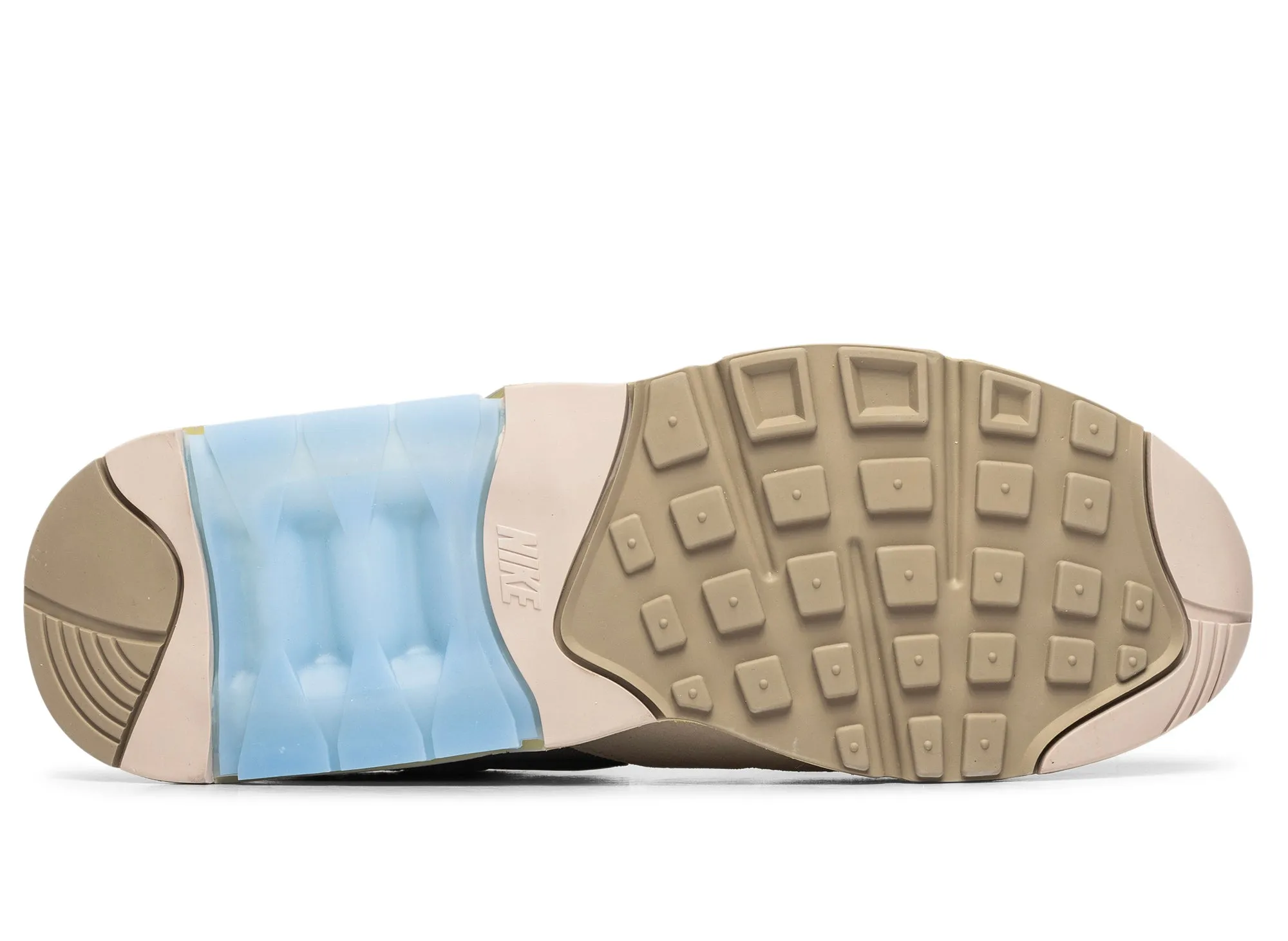 Comfort Outsole Feather Light Urban Stroll Nike Air Max 180 'Light Khaki / Psychic Blue'