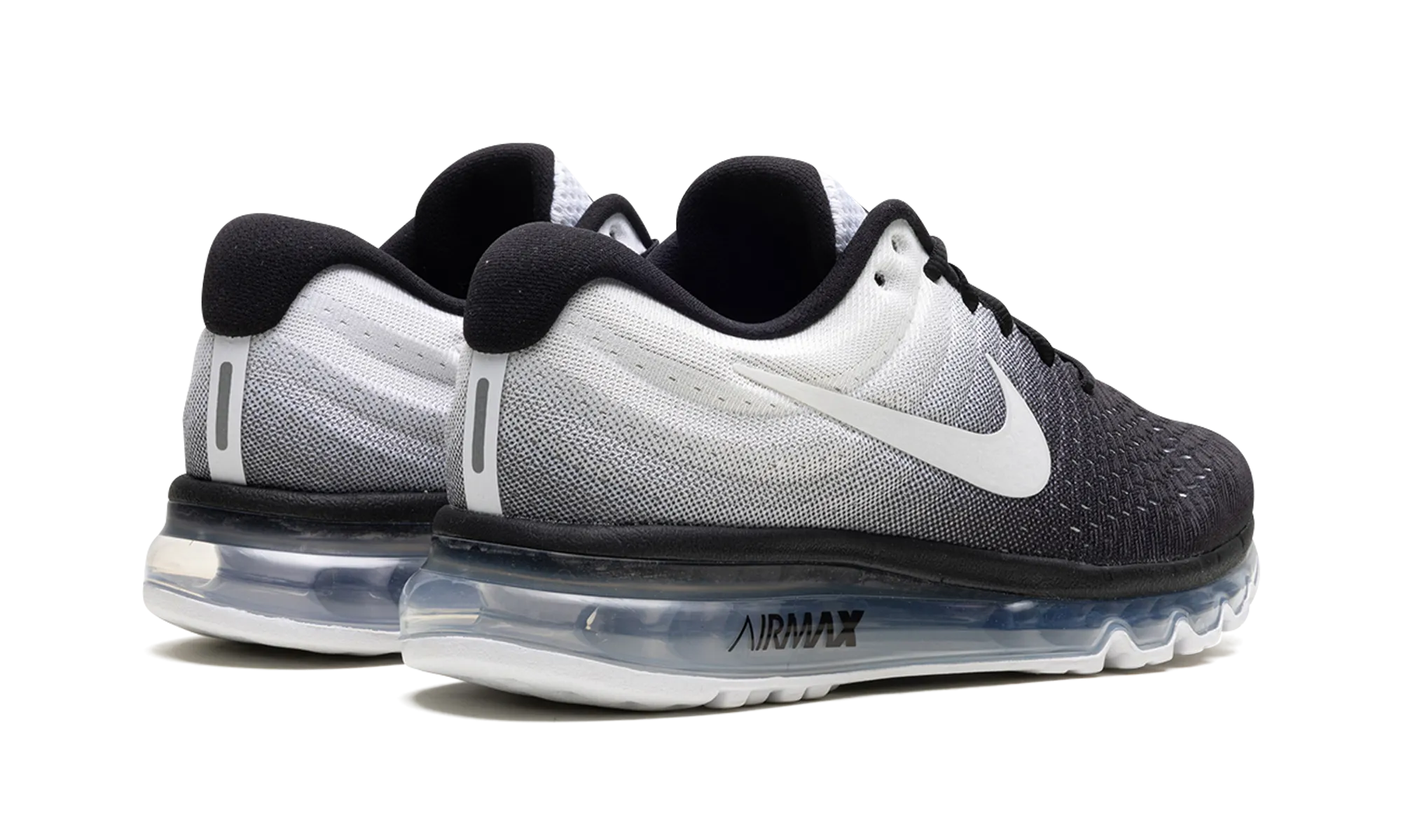 Nike Air Max 2017 "BLACK WHITE" Quick Comfort balance - training