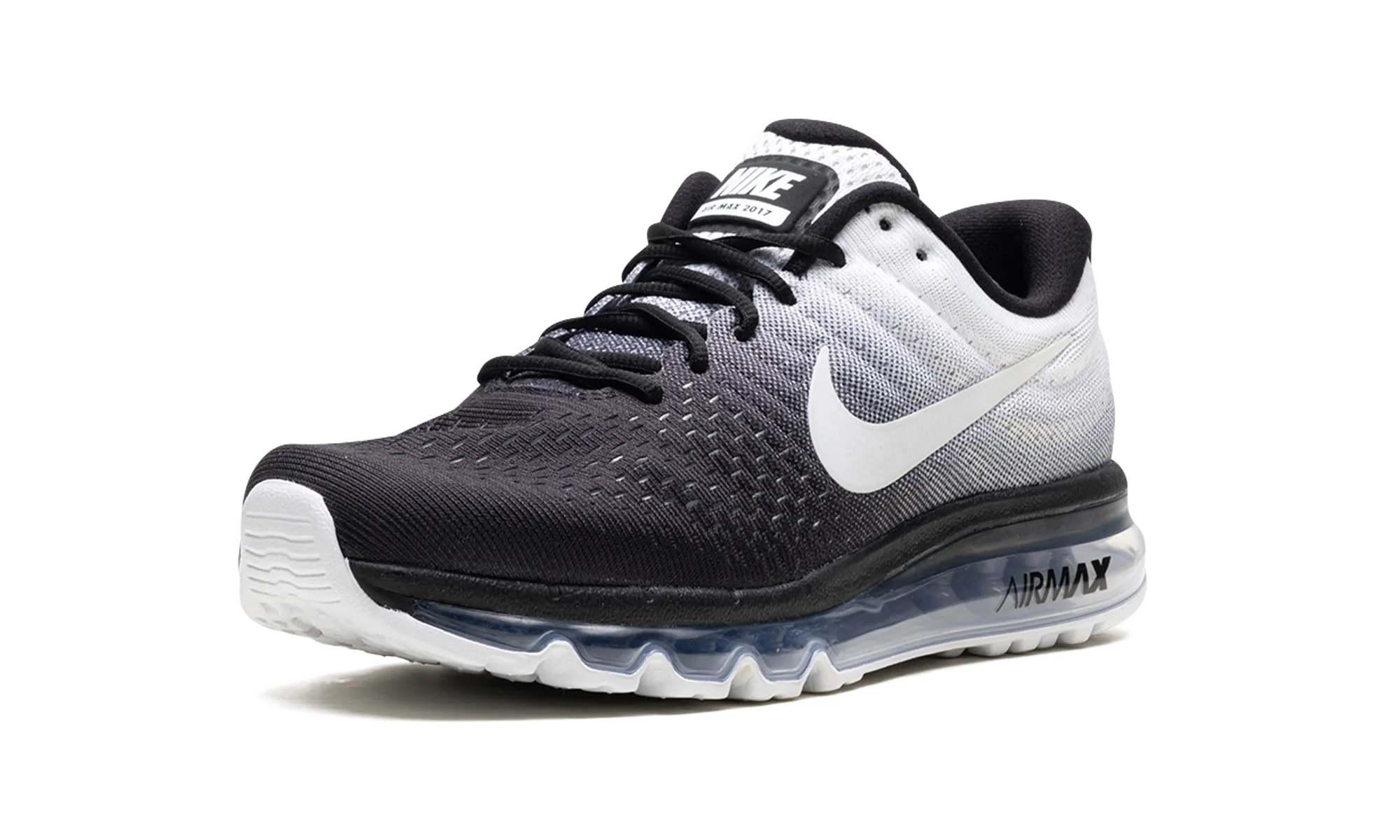 Nike Air Max 2017 "BLACK WHITE" multi - purpose shoe use stylish shoe look