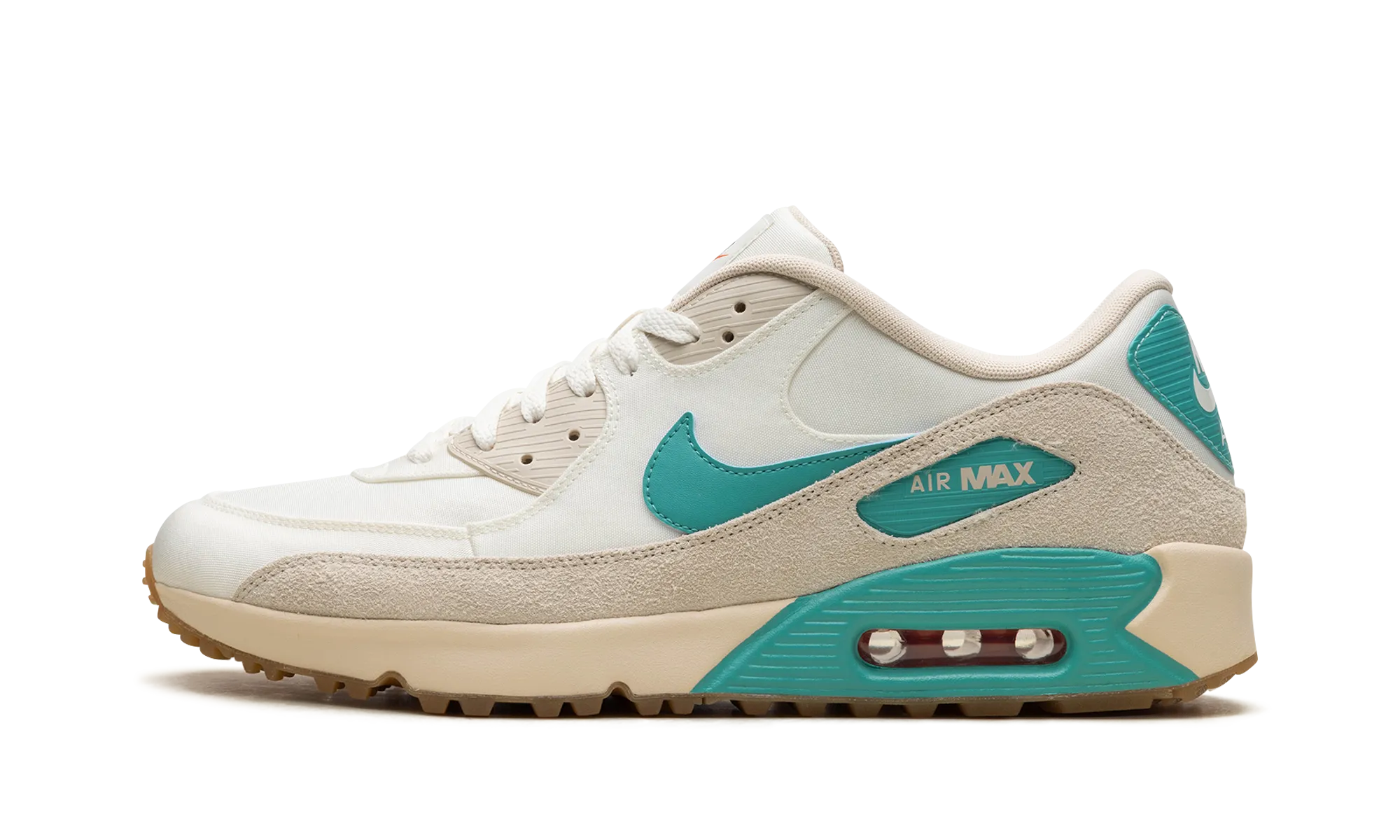 color - purple Nike Air Max 90 Golf "Sail Washed Teal"
