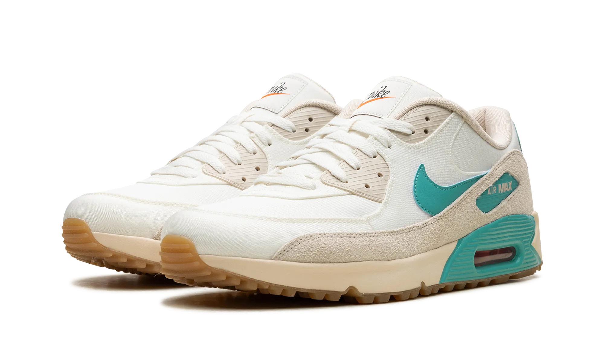Nike Air Max 90 Golf "Sail Washed Teal" winter - resistant