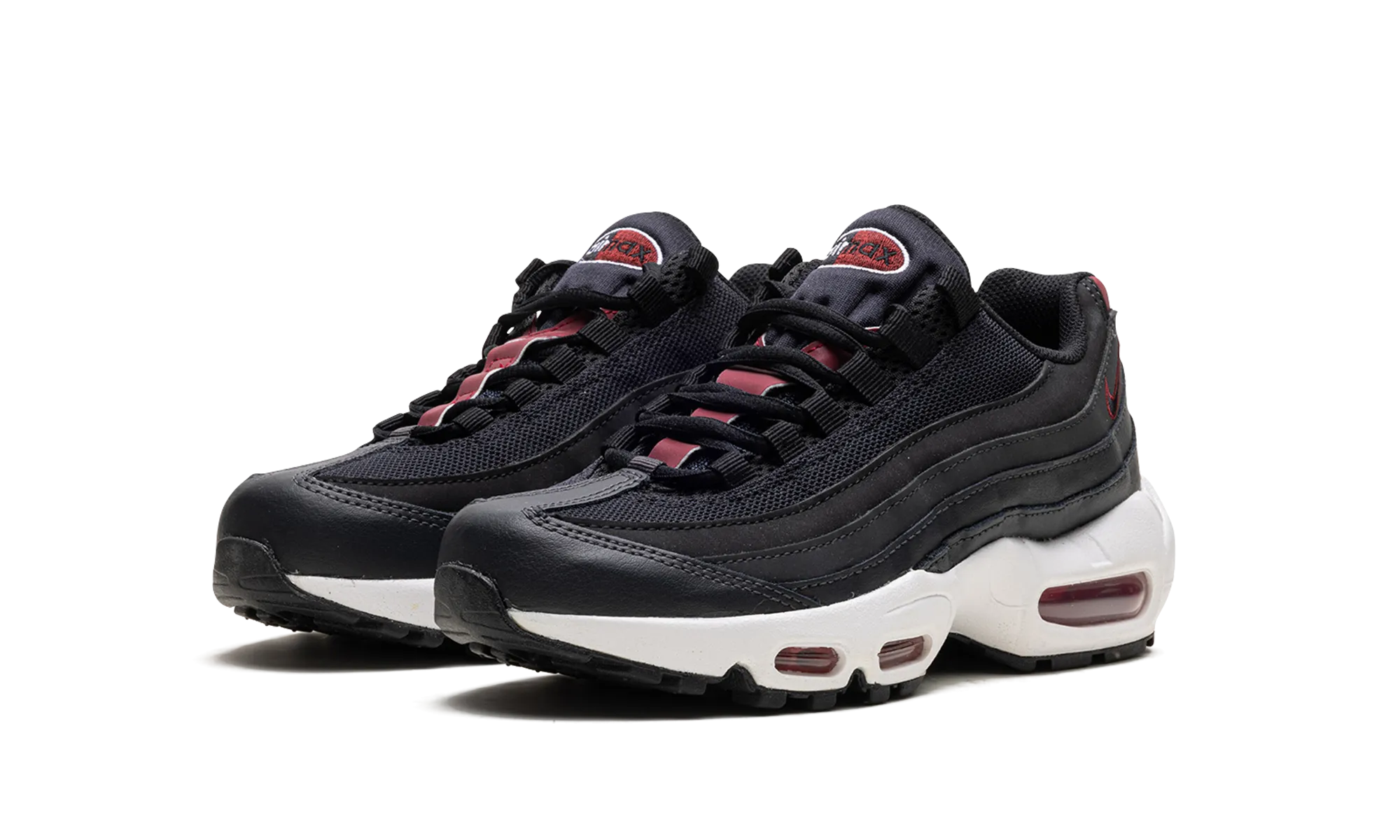 suitable for sports events Nike Air Max 95 Recraft GS "Anthracite Team Red"