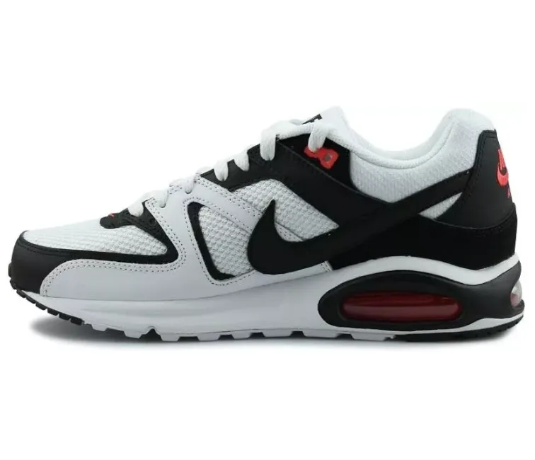 Speed Fit High Rebound Cushioning Nike Air Max Command (White/Back-Max Orange)