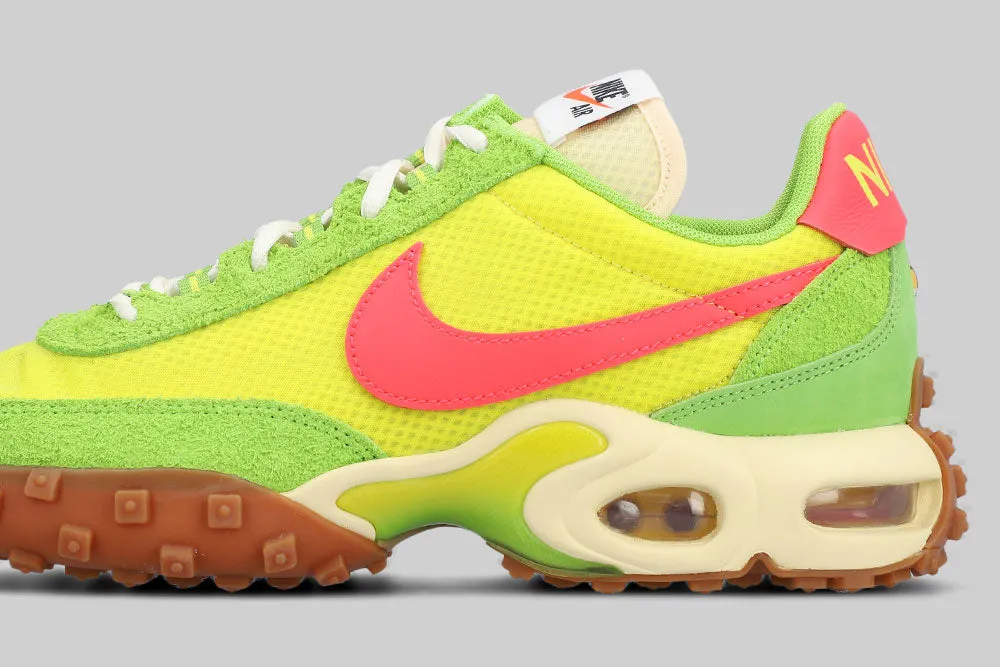 running on dirt roads Nike Air Max Waffle 'Sprinter Green and Electrolime'