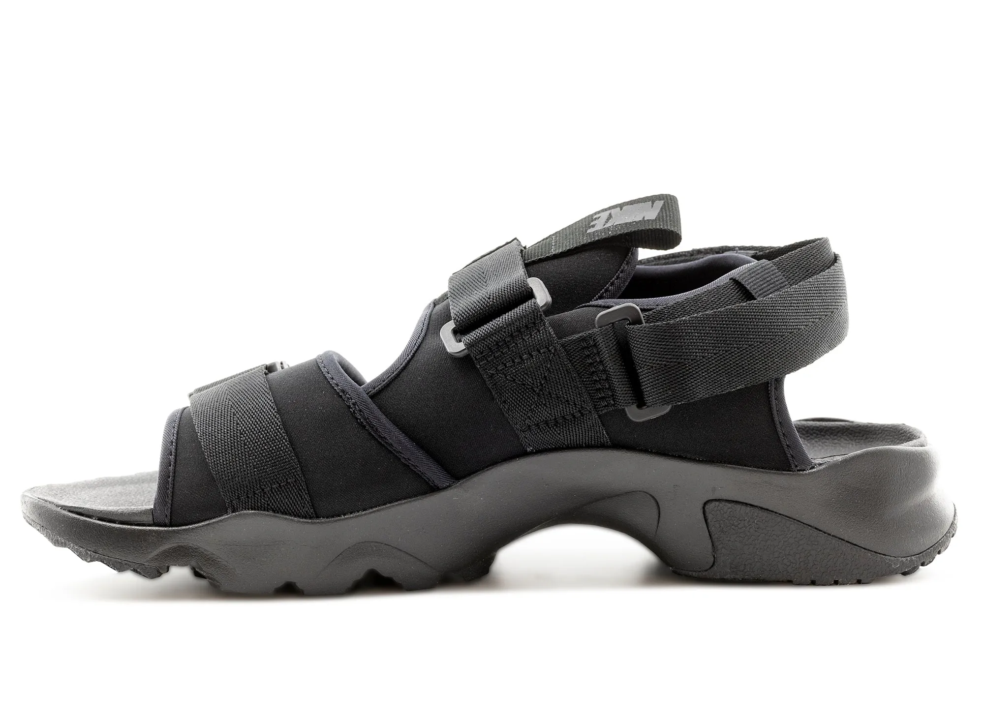 Nike Canyon Slide 'Triple Black' Low Arch