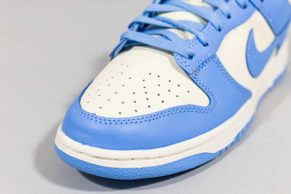 Nike Dunk Low 'Coconut Milk and University Blue' Quiet Footprint