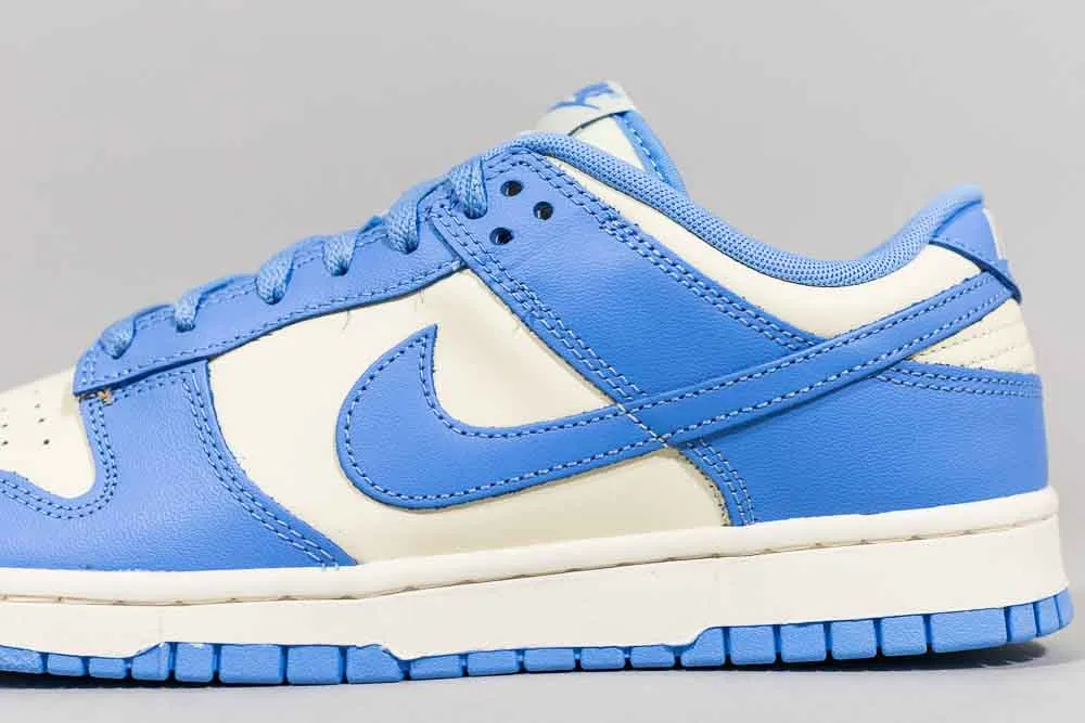 Bold Detail Nike Dunk Low 'Coconut Milk and University Blue'