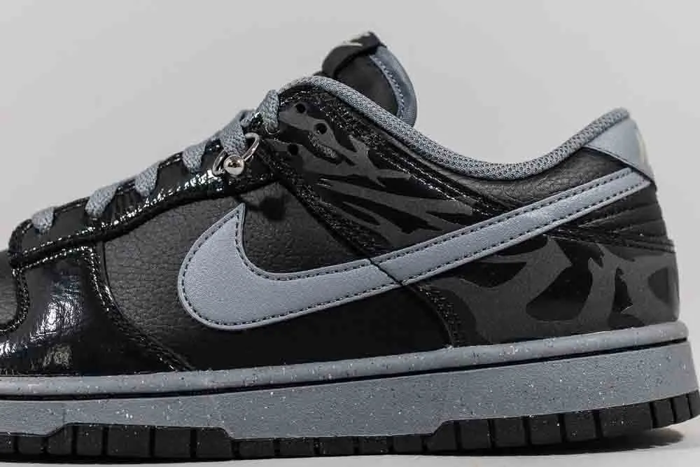 Nike Dunk Low "Berlin" 'Black and Off Noir' On The Way Mesh
